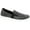 Gray, variant on Men's Drew Jump Slip-On Sneaker Dark Grey Leather 8 6E
