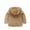 Brown, variant on breaise Toddler Girls Boys Fleece Hood Jacket Plush Zip Up Coat Cozy Fleece Jackets for Kids Warm and Cute Winter Wear