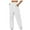 White, variant on Women'S Pants Womens Casual Pants Khaki Work Pants for Women Lounge Pants for Women High Waisted Wide Leg Pants with Pockets Womens Summer Pants
