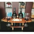 thumbnail image 3 of Red Wine Holder 4× glasses and 2×bottles ，Elegant Design Wine Rack,Red Wine Stand15206, 3 of 6