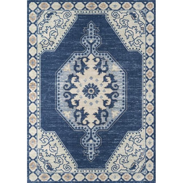 Momeni ANATOANA-3NVY6690 6 ft. 6 in. x 9 ft. Anato-3 Rectangle Rug - Navy