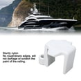 thumbnail image 5 of Xirurus 4pcs Boat Bumper Clips Nylon Pontoon Hangers Cleats for 1 to 1.25 Inch Square Rails White Fenders Rope Holder (4.33 inches / 11 cm), 5 of 9