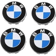 thumbnail image 1 of ShenMo 4pcs Auto Center Caps for BMW 68MM Rim Center Caps Wheel Center Badge Shape decoration accessories, 1 of 4