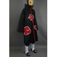 thumbnail image 2 of Naruto Akatsuki Tobi Uchiha Obito Robe Cloak Coat + Resin Mask Cosplay Costume, 2 of 4