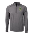 thumbnail image 2 of Men's Cutter & Buck Heather Black Nashville SC Big & Tall Adapt Eco Knit Quarter-Zip Top, 2 of 3