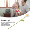thumbnail image 3 of Knitted Daisy Flower, Simulation Decorative DIY Bending Fade Resistant Crochet Daisy Flowers  for Wedding for Girl, 3 of 7