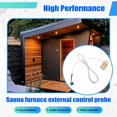 thumbnail image 2 of Sauna Furnace External Control Probe Wire Temperature Control Probe Sauna Room External Control Sensor Probe, 2 of 7