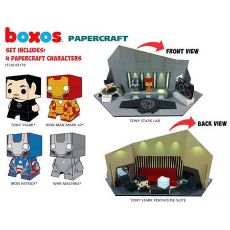 UPC 830395031798 product image for Funko Boxos Iron Man 3 Playset | upcitemdb.com