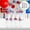 Multicolor, variant on strola Toys Patriotic 4th of July Straw Toppers 8 Pack Red White Blue Independence Day Drink Stirrers with USA Flag Design Paper Straw Decorations for BBQ Party Table Supplies