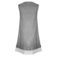 thumbnail image 5 of FcBaudy Robe Sans Manches Col Rond, Robes d'Été pour Femmes, Robes Femmes Imprimées Sans Manches Robe d'Été Col Rond Ample Robe Chandail Femmes, 5 of 5