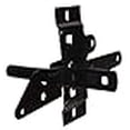 thumbnail image 2 of The Hillman Group 852506 Post Mount Gate Latch, Black Finish, 2 of 2