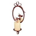 thumbnail image 1 of Vela por hora Eclipse 36 horas de cera de abejas bobina vela espejo apliques de pared 20620B, 1 of 2