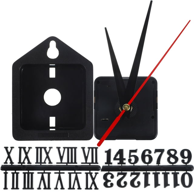 1 Set Movement Mechanism Clock Motor Kit DIY Wall Clock Numbers Kit DIY