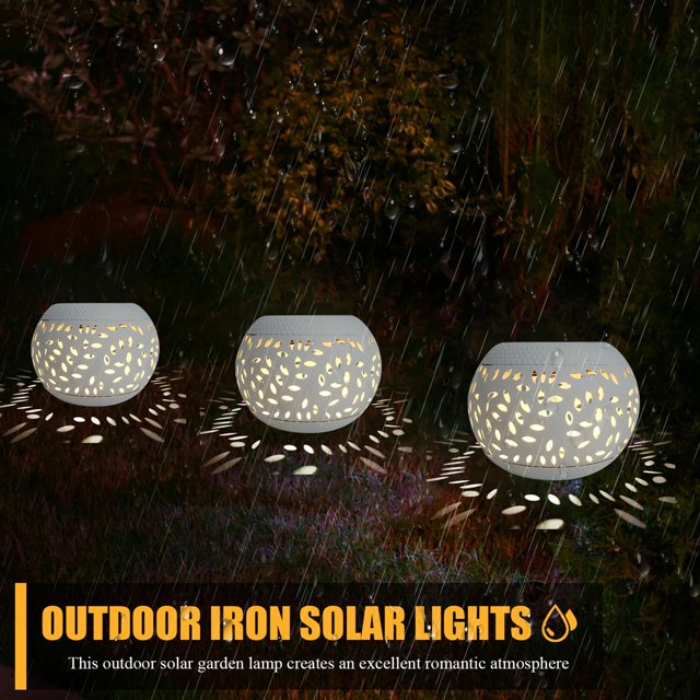 Linterna Solar Lantern Garden 600Mah Lawn Lamp Retro para Patio Lawn Yard Pathway White Ndcxsfigh Para estrenar