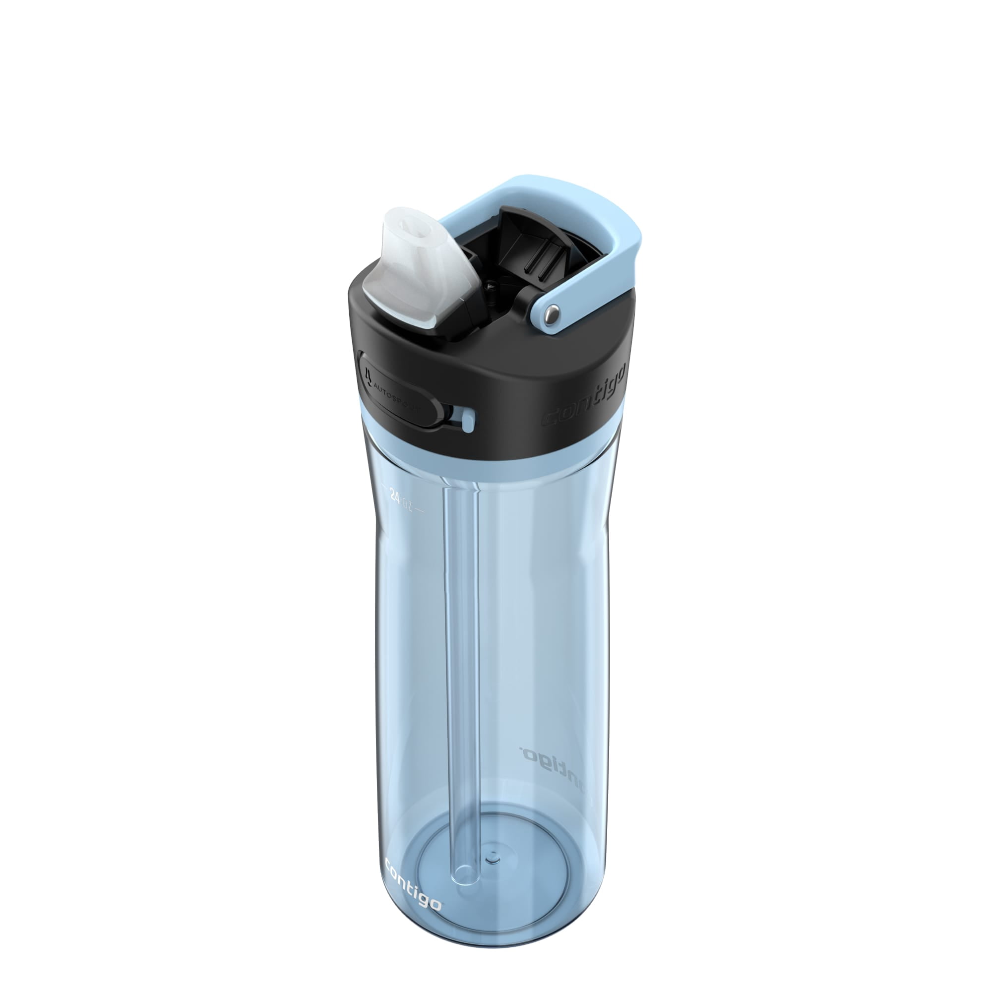 Contigo Ashland Water Bottle Bundle – Glacier Color, 32oz + 24oz Leakproof Autospout BPA-Free Set