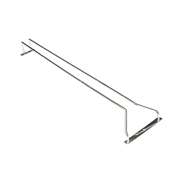 Cateissary Estante para copas de vino de acero inoxidable, fácil de instalar, solución de almacenamiento conveniente, estantes para copas de Barra de herramientas de un solo piso 55CM