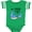 Football Green and White, variant on My Nana Loves Me- whale shark Boys or Girls Baby Bodysuit