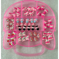 thumbnail image 4 of Etiqueta Privada 60 unids/caja nueva resina rosa dibujos animados mezclados Mini dijes de gatito Kawaii lindo belleza decoración de uñas conjunto de accesorios, 4 of 4