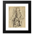 thumbnail image 2 of Robert Delaunay 15x18 Black Modern Framed Museum Art Print Titled - The Curtain Tower (1910), 2 of 5