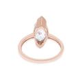 thumbnail image 4 of 4.50 CT Marquise Cut White Cubic Zirconia Solitaire Engagement Ring In 14K Rose Gold Over Sterling Silver (Color: White, Clarity: VVS1-VVS2, 4.50 Cttw) -10, 4 of 6