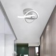 thumbnail image 3 of pitrice LED Ceiling Light Lighting Fixture Bathroom Light Ceiling Lamp Led Flush Mount Simple for Entrance Aisle white diameter 24cm, 3 of 8