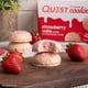 thumbnail image 5 of Quest Nutrition Frosted Cookies Twin Pack, Strawberry Cake, 1g Sugar, 10g Protein, 2g Net Carbs, Gluten Free, 16 Cookies, 5 of 5