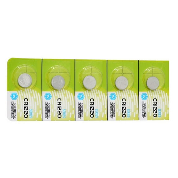 CR1220 3V Lithium Button Batteries CR1220 Battery for Daily Use Electronics