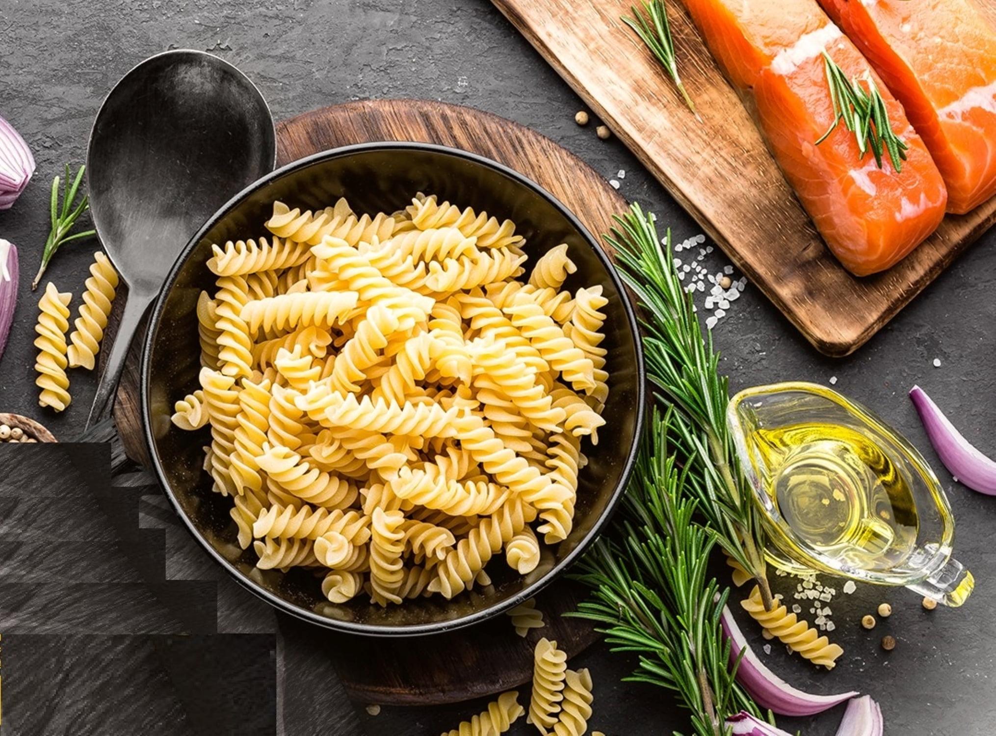 (20 pack) La Moderna Rotini Pasta, 100% Durum Wheat, 16 oz