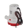 thumbnail image 1 of Bilge Pump Silent Boat Submersible DC Micro Drain Marine Sewage for Pond Pool 2000 GPH 24V, 1 of 12