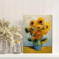 thumbnail image 2 of Van Gogh Sunflowers Canvas Painting Wall Art, Decor for Living Room Bedroom Dining Room Kitchen Hallway, 2 of 8