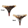 thumbnail image 3 of Balery Western French Bulldog Cowboy Tangas de Algodón para Mujer con Estampado – Ropa Interior Sexy, Transpirable, G-string-X-Small, 3 of 6