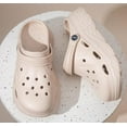 thumbnail image 6 of Women's Platform Clogs Slip On Slides Shoes Beach Sandals Gardener Clog Hight Heels Mule Slippers Garden Shoes, 6 of 7