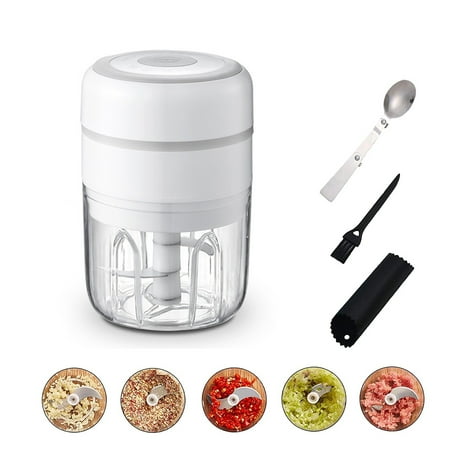 

Mini Electric Garlic Crusher Wireless Electric Masher Portable Crusher