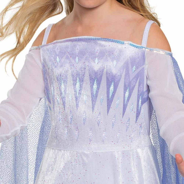 Disguise Frozen 2 Snow Queen Elsa Deluxe Exclusive Halloween Costume -  Walmart.com