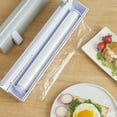 thumbnail image 4 of Distributeur de Film Alimentaire Support de Stockage de Film Alimentaire Trancheuse de Conservation, Blanc, 4 of 8