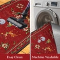 thumbnail image 2 of Laoyebaoho Christmas Kitchen Rugs Sets of 3, Kitchen Mats ,Bohemian Machine Washable Rugs Mats, 2 of 7