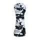 thumbnail image 2 of 2 Uds Cubierta de Cabeza de Madera de Golf de Cuero de Camuflaje Fairway Club Headcover Sleeve Guard Macarena Funda para palos de golf, 2 of 8