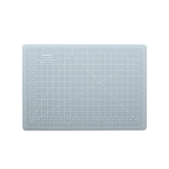 SSZMDLB under $5 Self Healing Cutting Mat, Self Healing Cutting Mat, Transparent Craft Cutting Board for Paper, Quilting Sewing Mat with Grid Lines, Protective Mat for Office, School