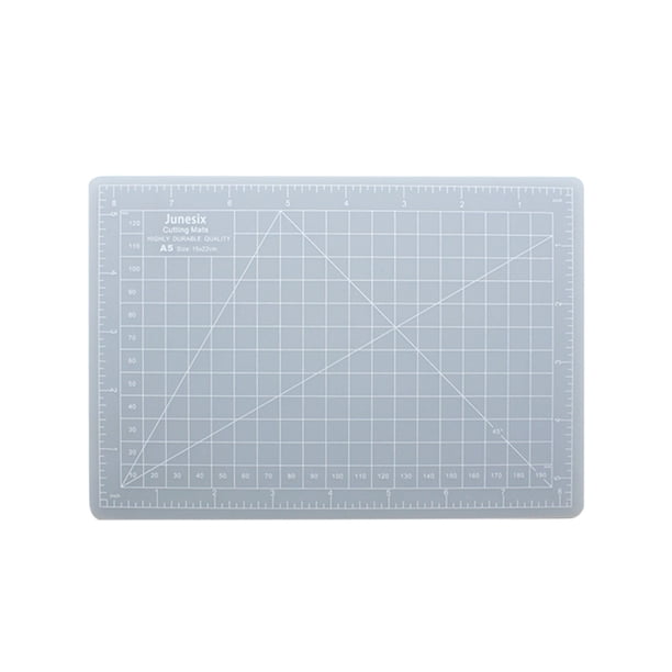 Fiudx Almohadilla de Corte Autorreparable, Uso Por Ambas Caras, Recuperación Automática de Marcas, Superficie Antideslizante, Ideal para Manualidades con Papel, Bocetos, Oficina y Escuela, Varios Tam