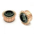 thumbnail image 2 of 28.2 X 12 X 15(17.5) mm 24P Teeth Copper Hook Type Electrical Motor Commutator 1Pcs, 2 of 8