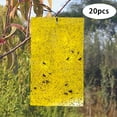 thumbnail image 3 of QARUN 20-Pack Double-Sided Sticky Insect Boards, Chemical-Free Attractant Stickers for Fruit Flies Gnats, Indoor Plant Pest Control Traps, 3 of 7