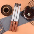 thumbnail image 3 of Bread Slicer Sawtooth Slicing Tool with Wooden Handle Wedding Party Spatula Decorating Gadget Baking Supplies Kitchen Accessory 12 Inch, Type 1, 3 of 7