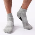 thumbnail image 5 of Wehilion Men's Performance Cotton Cushioned Athletic Ankle Socks, 6 Pairs, 5 of 7
