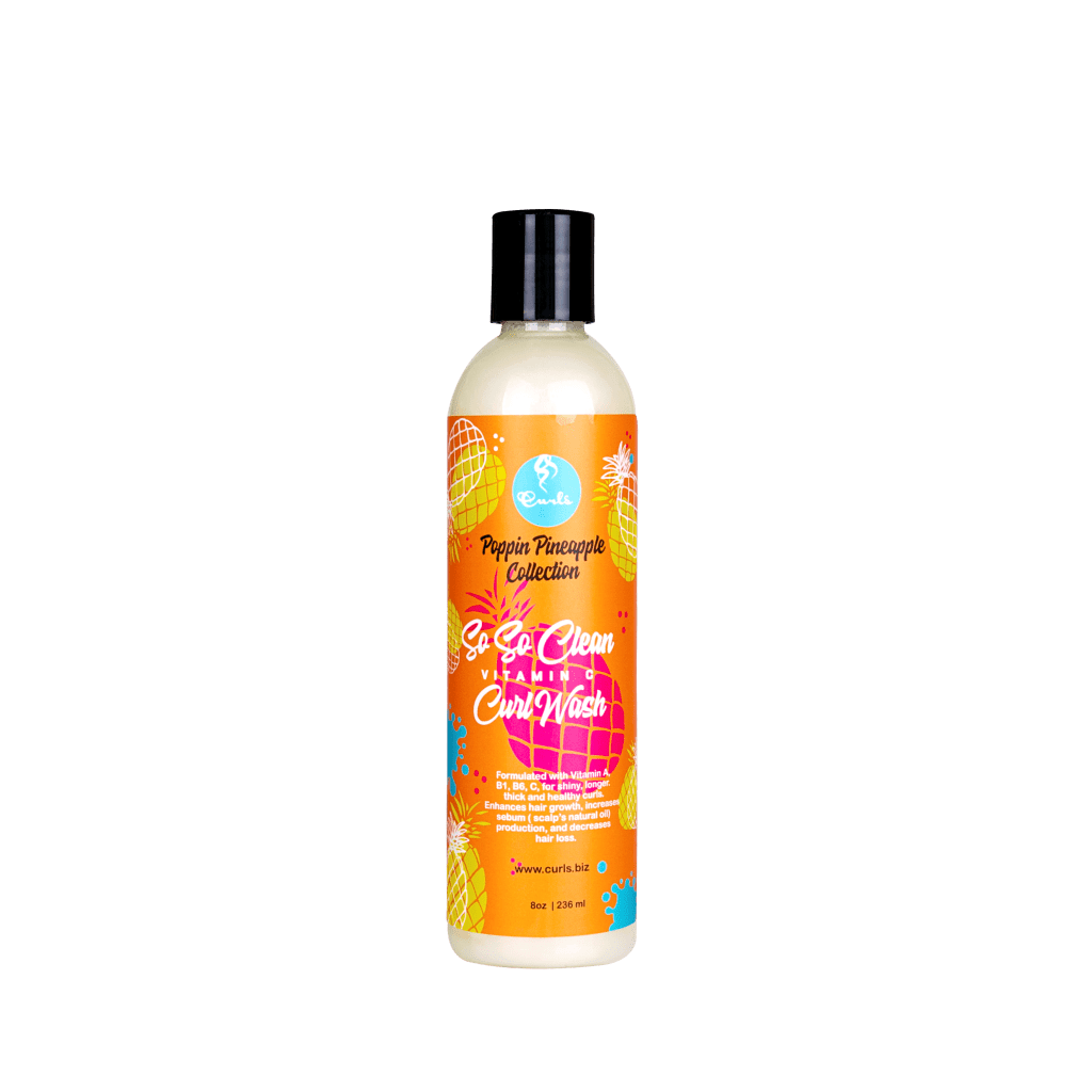 Curls So So Clean Vitamin C Curl Wash, 8oz