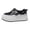 Black, variant on NOKIO Women's Platform Sport Sandals Casual Closed Toe Clogs Shoes with H𝗈𝗈k and L𝗈𝗈p, Hollow Thick Sole Sneakers Breathable Non-S𝗅ip Walking Shoes Fashion Outdoor Vacation Sandles