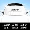 thumbnail image 3 of Exquisita cubierta para parasol de parabrisas delantero de coche para BMW E46 E90 E91 E92 E93 E60 E61 E62 E70 E87 E39 E28 E30 E34 E36 E53, accesorios exteriores, 3 of 4