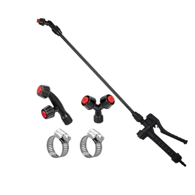 Rociador manual de varilla para riego, herramienta portátil para limpieza de jardines, de pulverización manual para árboles frutales agrícolas.