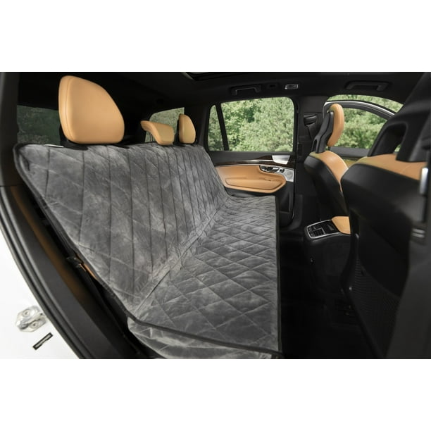 Plush Paws Products Velvet Rear Car Seat Protector W O Hammock Washable Waterproof Back Dog Cover For Truck Suv Nonslip Tear Resistant Pet Regular - Plush Paws Waterproof Hammock Pet Seat Cover Plush Paws Products Velvet Rear Car Seat Protector W O Hammock Washable Waterproof Back Dog Cover For Truck Suv Nonslip Tear Resistant Pet Regular - Plush Paws Waterproof Hammock Pet Seat Cover