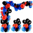 thumbnail image 2 of Spiderman Party Decoration Kit, 5 x 3 Ft Backdrop Banner, 80 Pcs Latex Balloons, Superhero Theme, 2 of 7