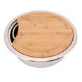 thumbnail image 1 of RV Sink, Rustproof Anti Clogging Round Practical 360x120mm/14.17x4.72in Hand Wash Sink  For Yachts, 1 of 8